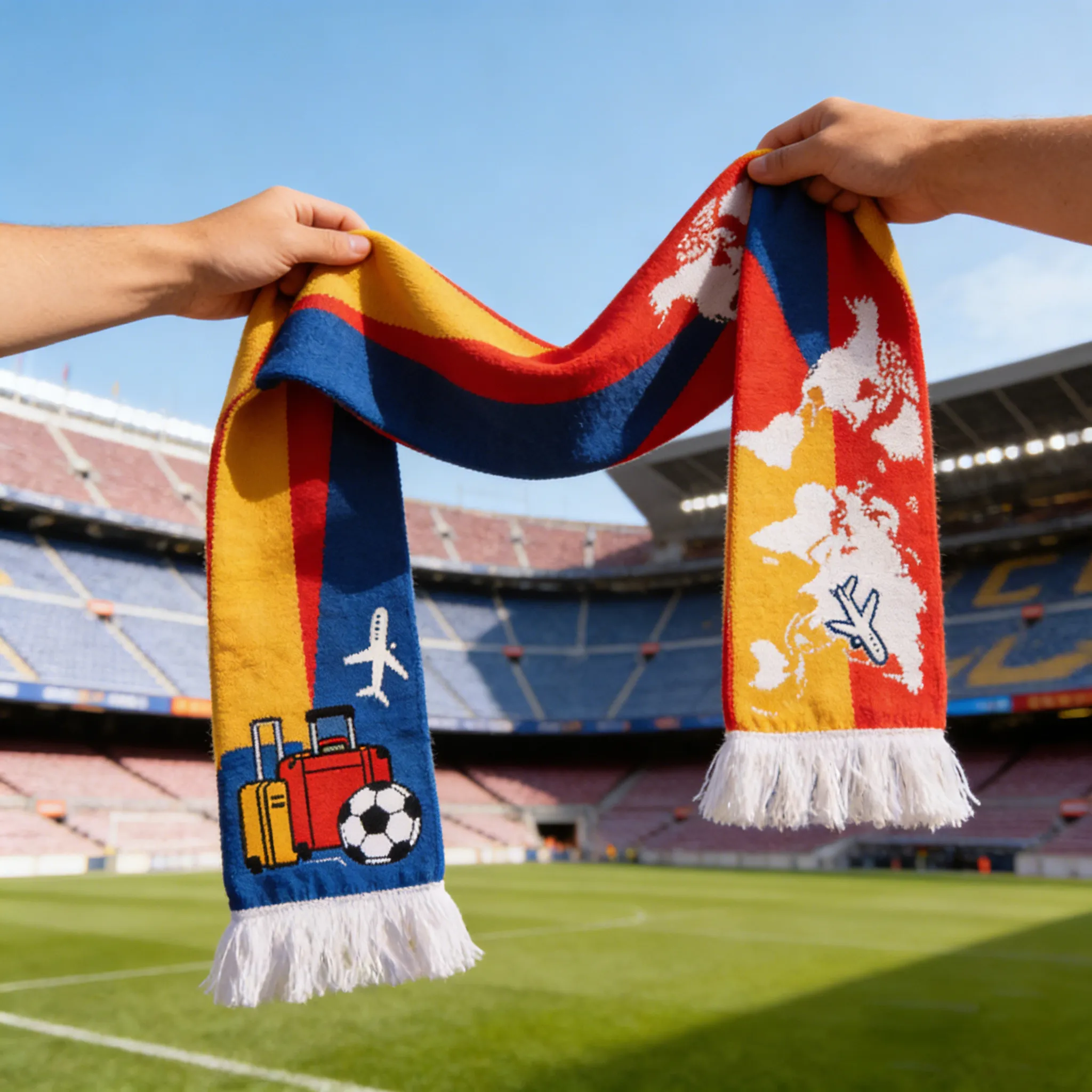 Travel Custom Soccer Scarf OEM Guide Design & Reliable Factory Selection.webp